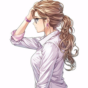 次元漫剧《同人本借阅处》封面
